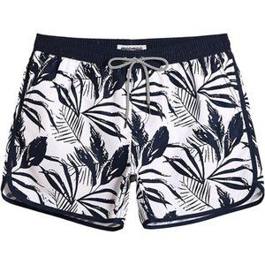 Mens Boys Short 80s 90s Vintage Swim Trunks Quick Dry Swim Suits Board Shorts